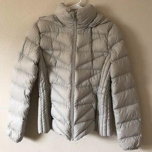 Michael Kors Grey Puffer Jacket